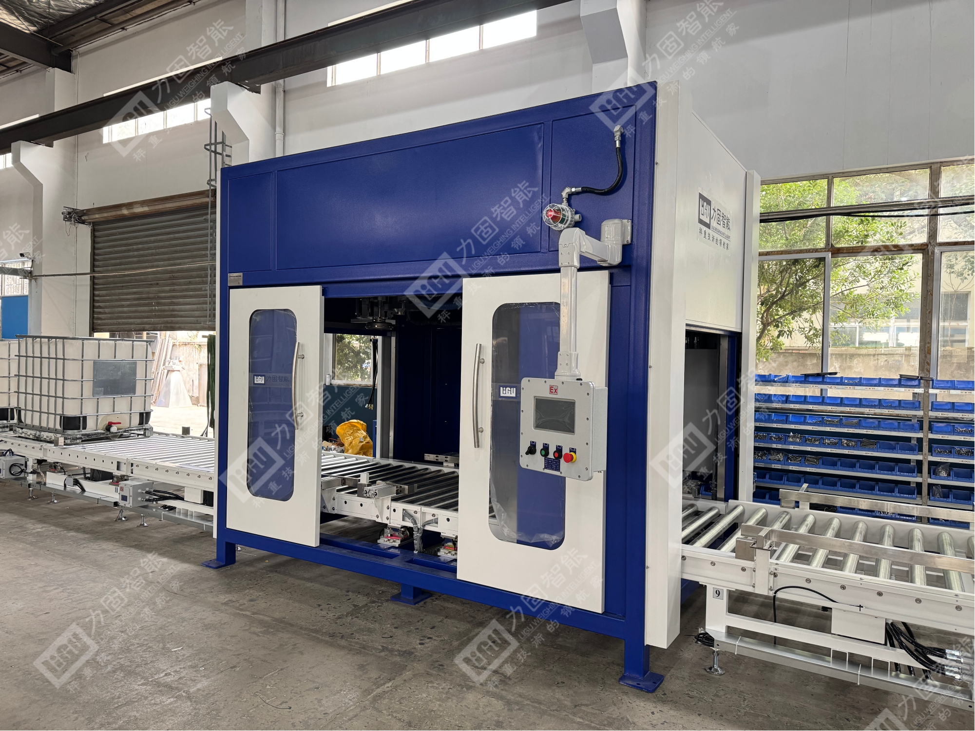 力固智能 | ADF-1200L4A自動(dòng)灌裝機(jī)順利運(yùn)往客戶現(xiàn)場(chǎng)